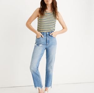 Madewell Classic Straight Jeans